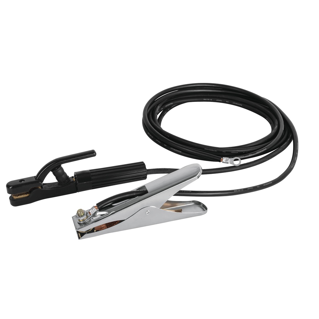 CAB-300P | Juego de 2 cables con pinzas de tierra para soldar, Pretul