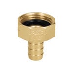 CF-1/2B | Conector 1/2' hembra de latón sólido para manguera, Truper