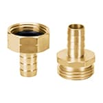 CFM-1/2B | Conectores 1/2' macho y hembra de latón sólido para manguera