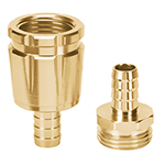 CFM-1/2R | Juego de conectores 1/2' macho/hembra robustos de aluminio