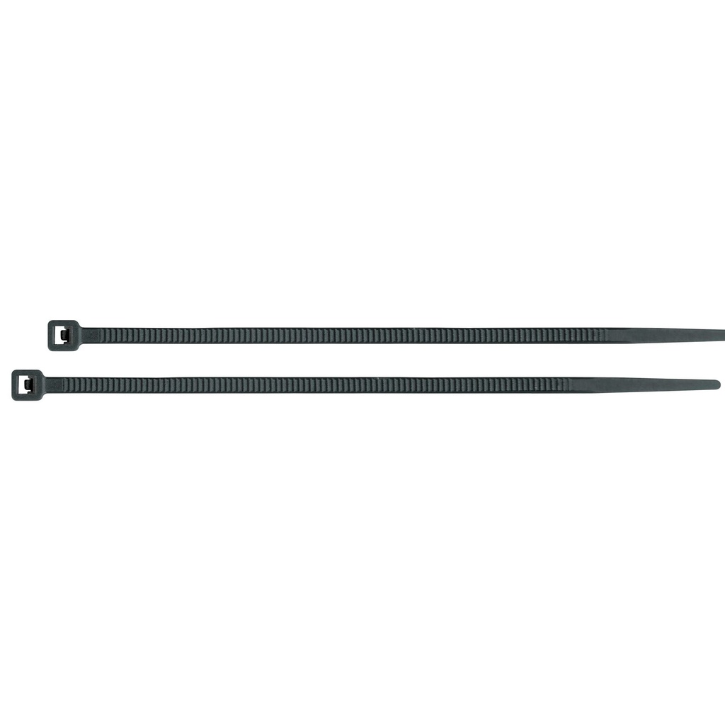 CIN-5035N | Bolsa con 25 cinchos plásticos 50 lb, 350x4.5 mm, negros
