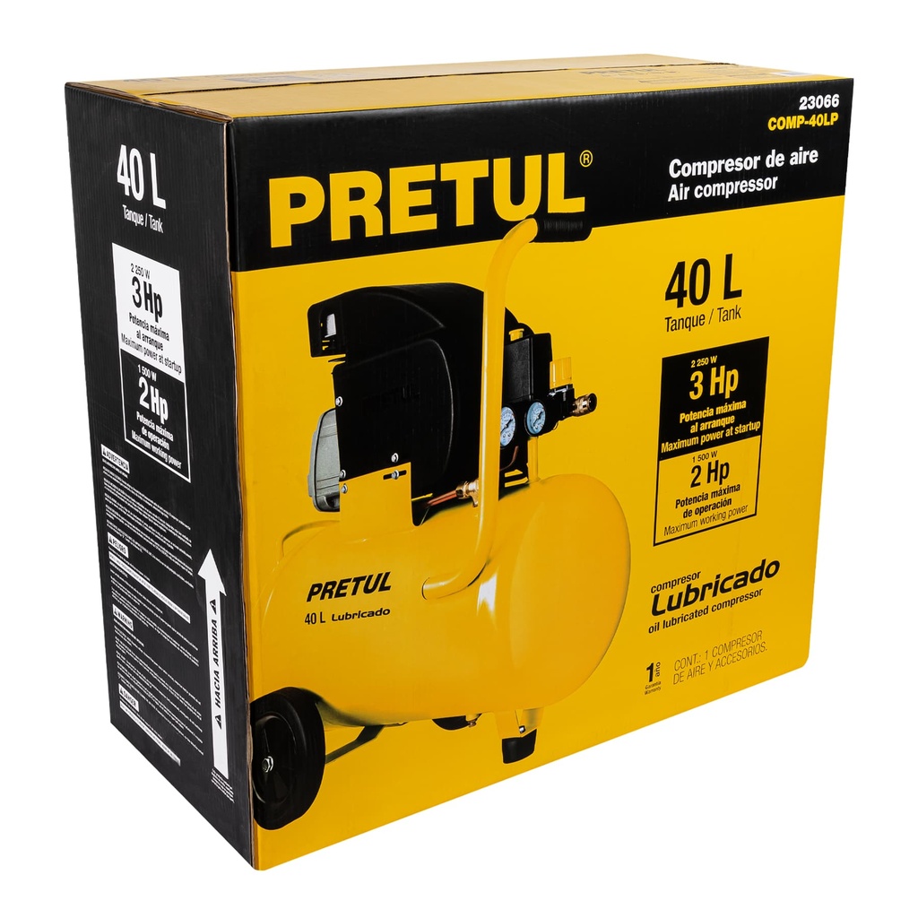 CJ-COMP-40LP | Caja de empaque de repuesto para COMP-40LP, Pretul