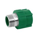 CV-615 | Adaptador PPR 1-1/2' macho con inserto metálico, Foset