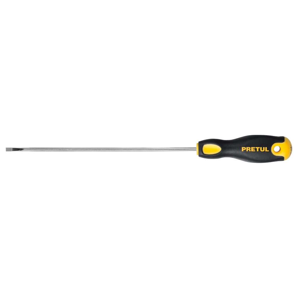 DG-1/8X6BP | Desarmador cabinet 1/8 x 6' mango Comfort Grip, Pretul