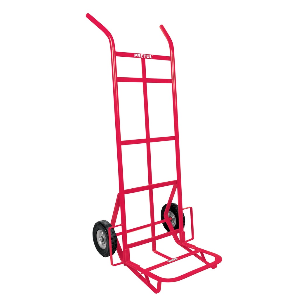 DIA-300 | Diablo de carga de 300 kg, ruedas sólidas, doble balero