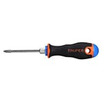 DP-3/16X3B | Desarmador de cruz 3/16' x 3' mango Comfort Grip, Truper