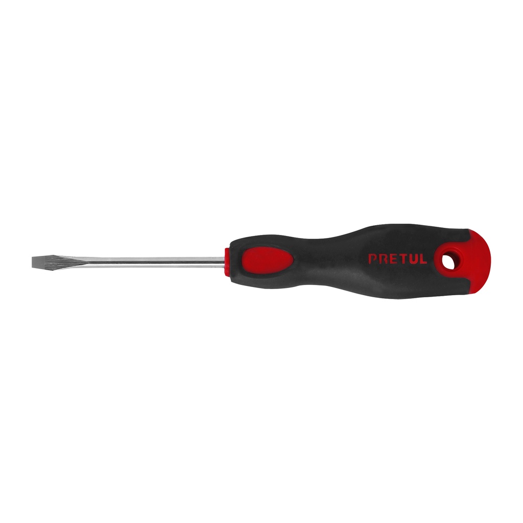 DR-3/16X3BP | Desarmador plano 3/16 x 3' mango Comfort Grip, Pretul