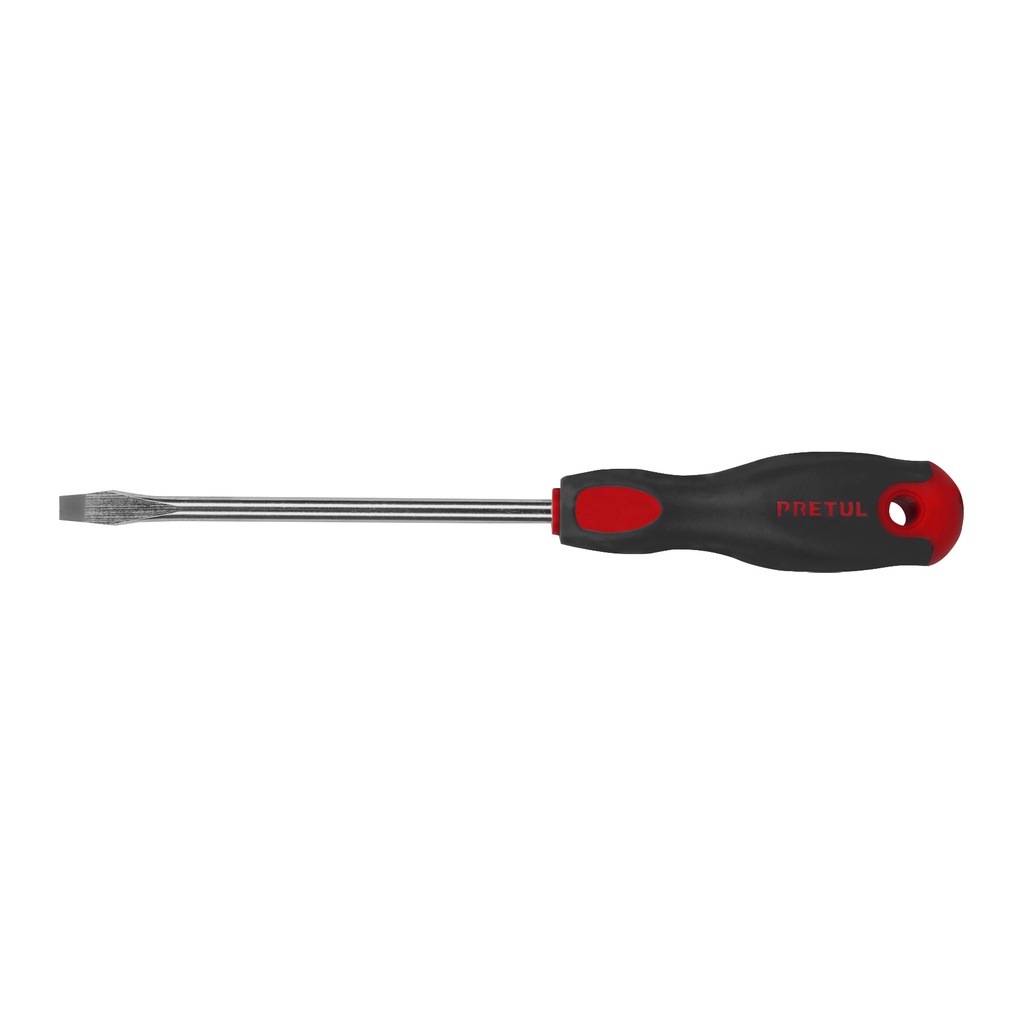 DR-5/16X6BP | Desarmador plano 5/16' x 6' mango Comfort Grip, Pretul