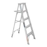 ESTA-34 | Escalera de tijera 100% aluminio tipo lll 4 peldaños, Truper