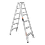 ESTD-25 | Escalera de tijera doble, tipo ll, 5 escalones, Truper