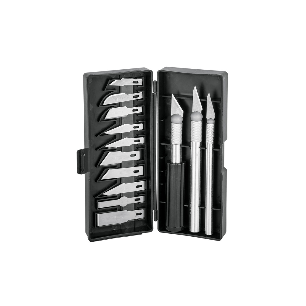 EXA-13P | Juego de exactos con 13 piezas en estuche, Pretul