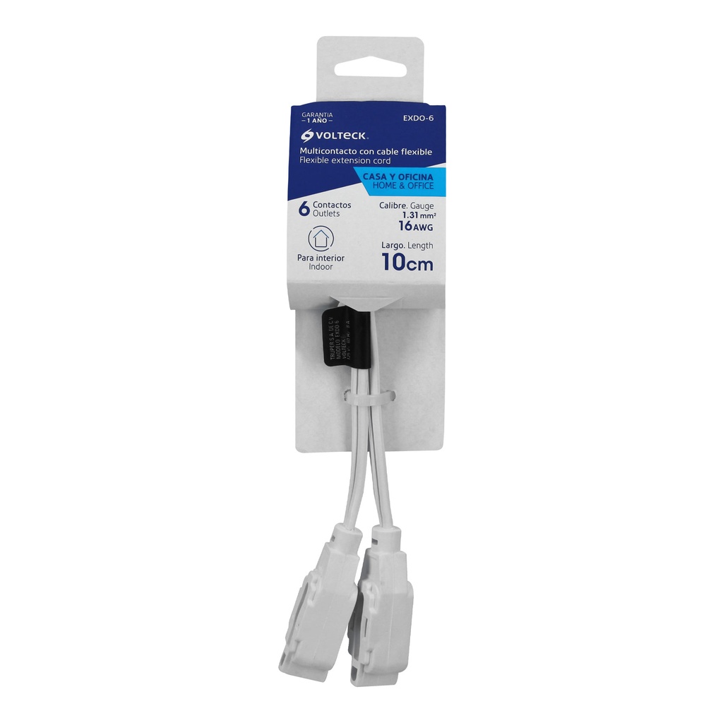 EXDO-6 | Mini extensión dómestica dual, Volteck