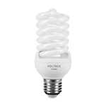 FC-23EM | Lámpara espiral mini T2 23 W luz cálida en blíster, Volteck