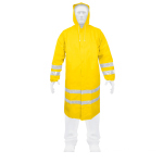 IM-REF-S | Gabardina impermeable doble capa con reflejante, CH, Truper