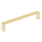 JAL-0922 | Jaladera metálica de 128mm estilo 'Andamio', latón brillante