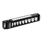 JD-3/8X9P | Juego de 9 dados cuadro 3/8' std, Truper
