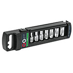 JDTH-1/4X7 | Juego de 7 dados torx cuadro 1/4', Truper