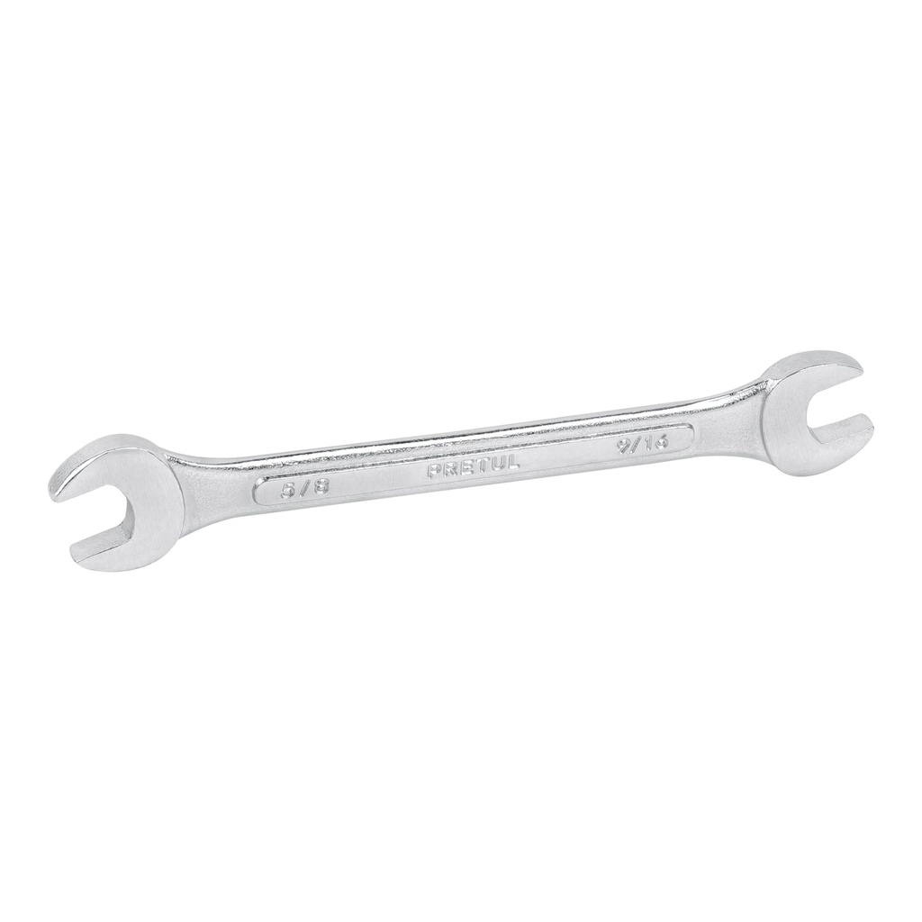 LL-3030P | Llave española, 9/16 x 5/8' x 185 mm de largo, Pretul