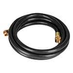 MGAN-30 | Manguera para gas 3/8' flexible negra de 3 m, con conexión