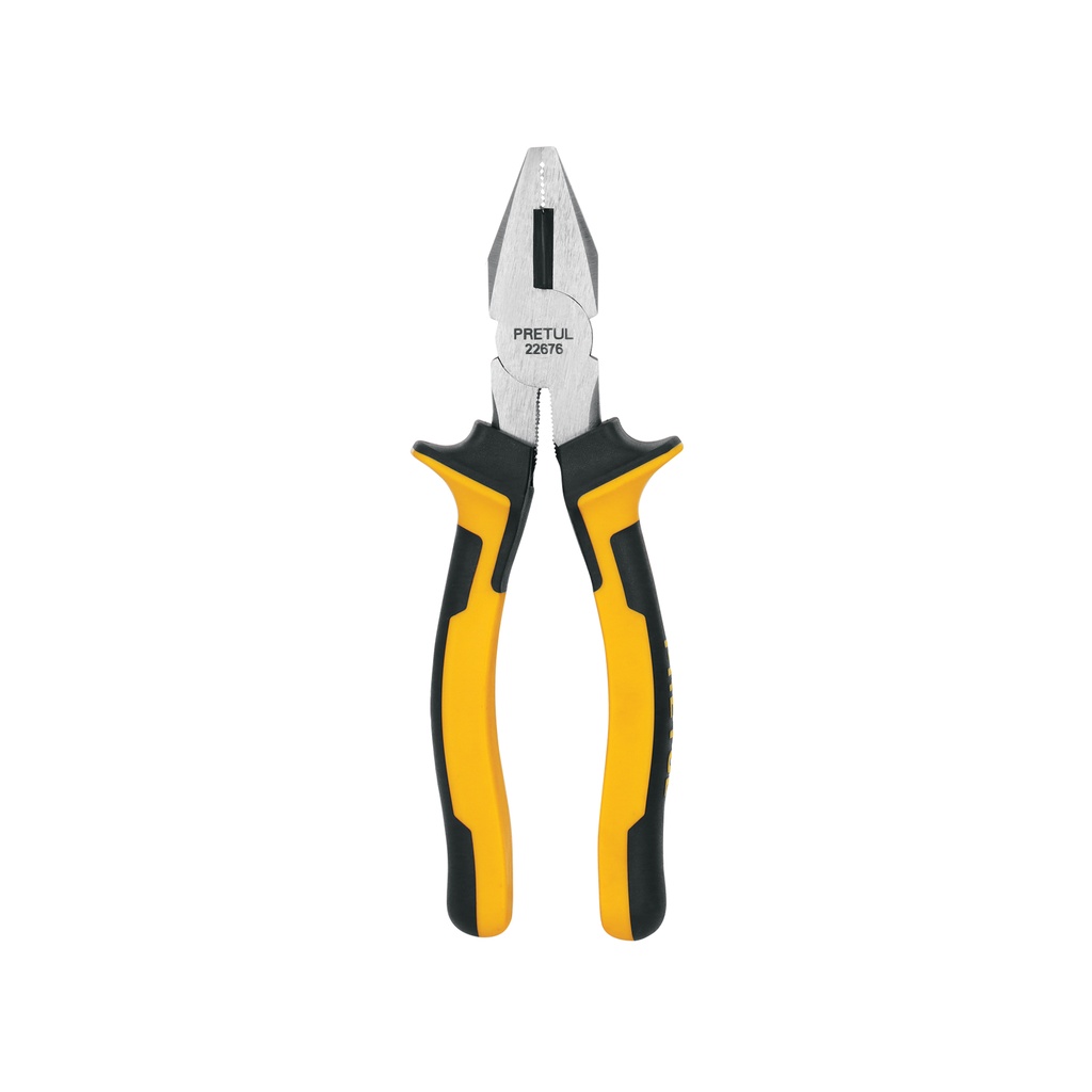 PEL-7PX | Pinza para electricista 7' mango Comfort Grip, Pretul