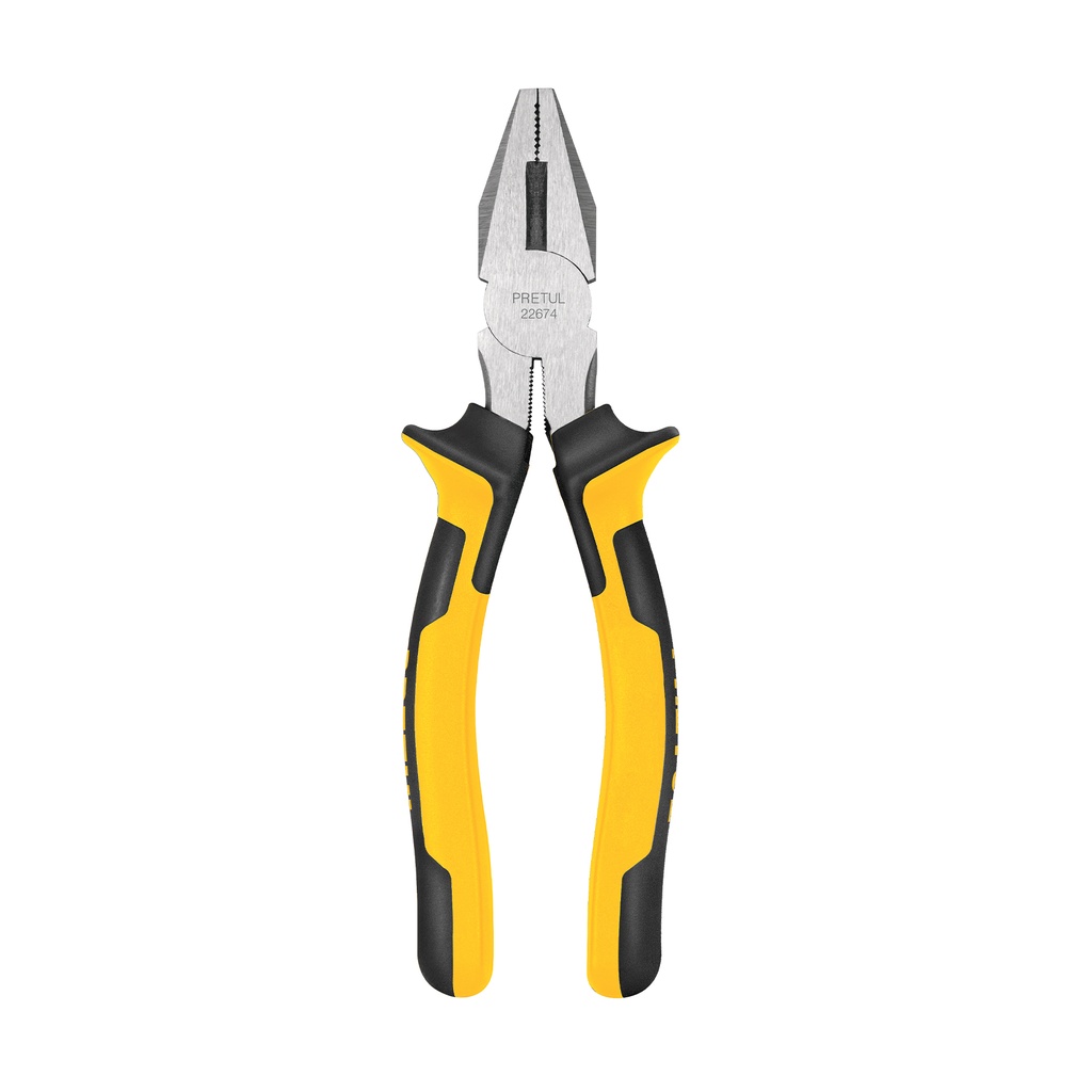 PEL-8PX | Pinza para electricista 8' mango Comfort Grip, Pretul