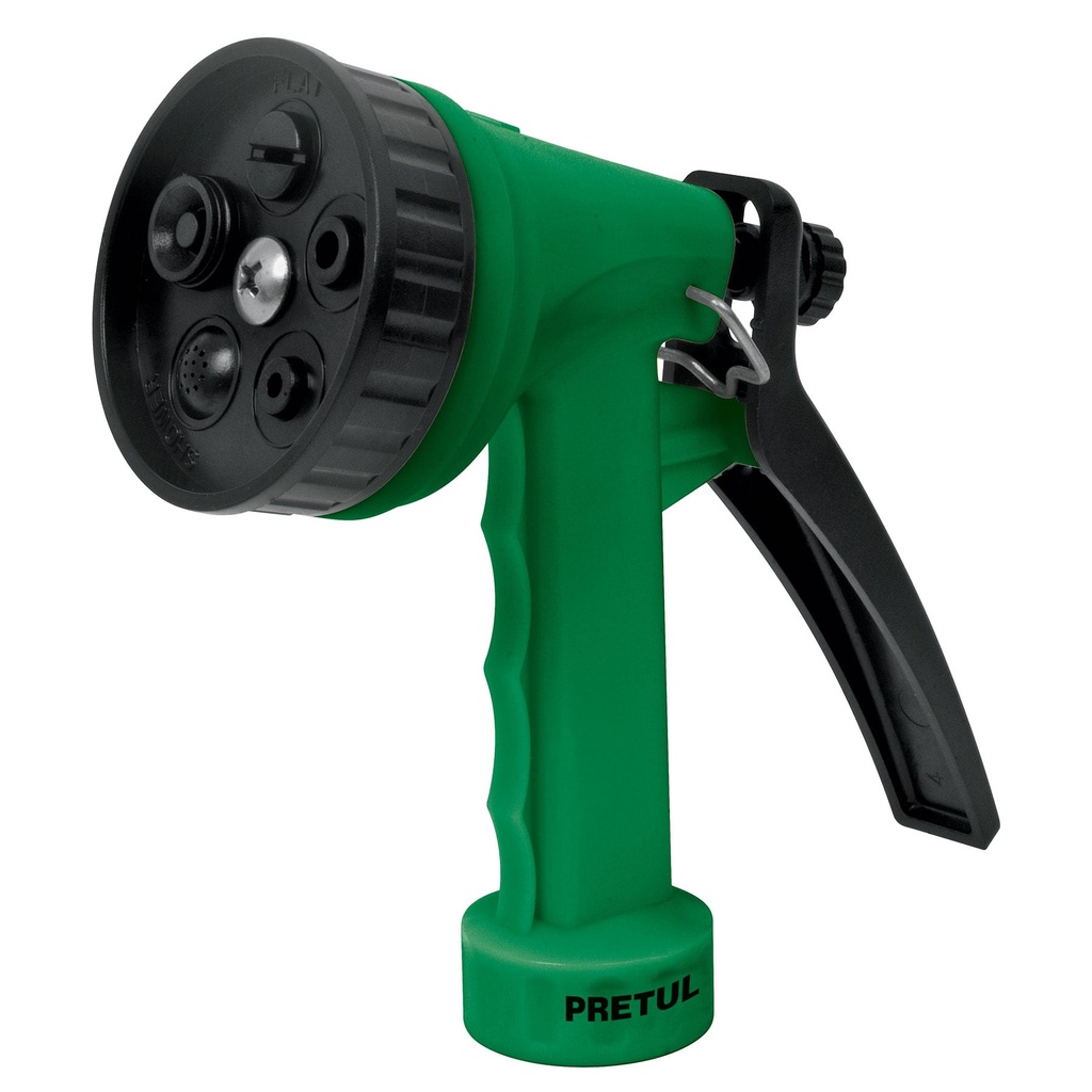 PIM-55PG | Pistola para riego de 5 funciones plástica, a granel, Pretul