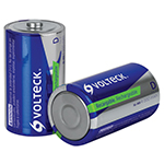 RE-D | Blíster con 2 pilas D recargables larga duración, 4000 mAh