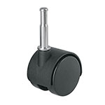 ROY-40EM | Rodaja tipo yoyo de 40 mm con espiga para madera, Fiero