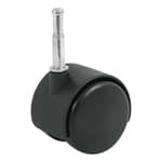 ROY-50EM | Rodaja tipo yoyo de 50 mm con espiga para madera, Fiero