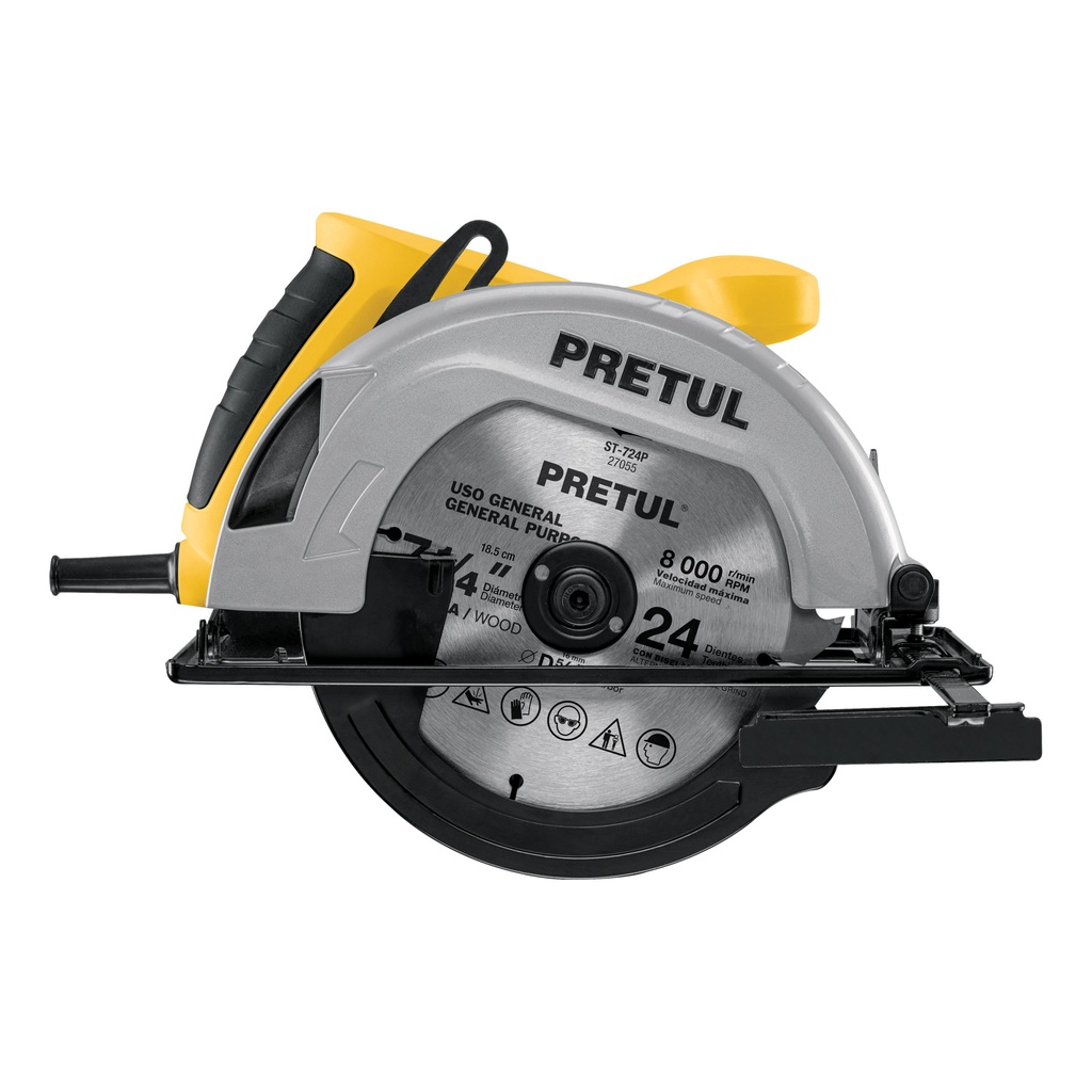 SICI-7-1/4P | Sierra circular 7-1/4' 1200 W, Pretul