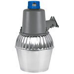SUB-820F | Luminario suburbano metálico 45 W sensor de luz, con lámpara