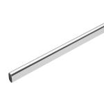 TO-524 | Tubo ovalado para clóset, 2.4 m, acero cromado, Hermex