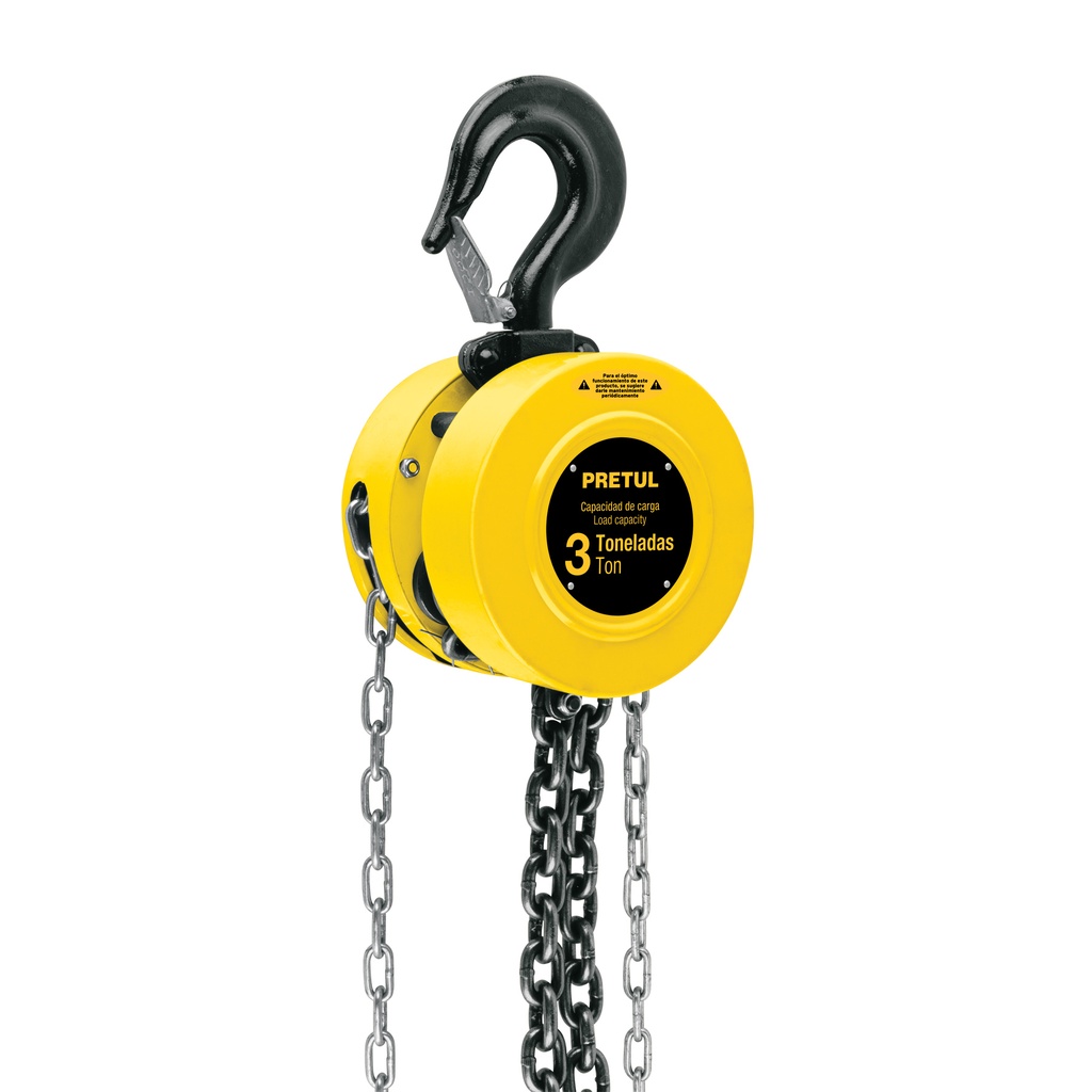 POL-3P | Polipasto de cadena de 3 ton, Pretul
