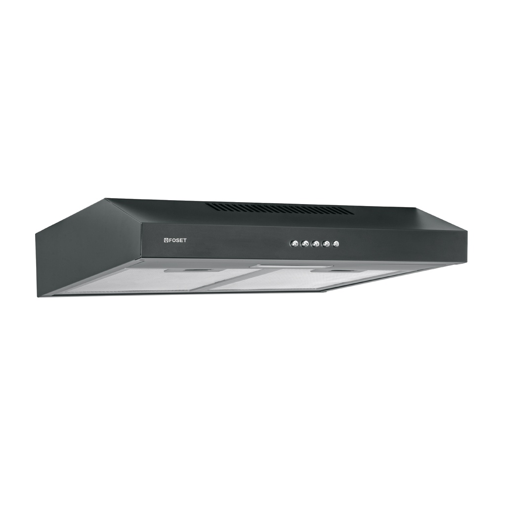 CAME-50M | Campana extractora 50 cm, empotrable, negra, Foset