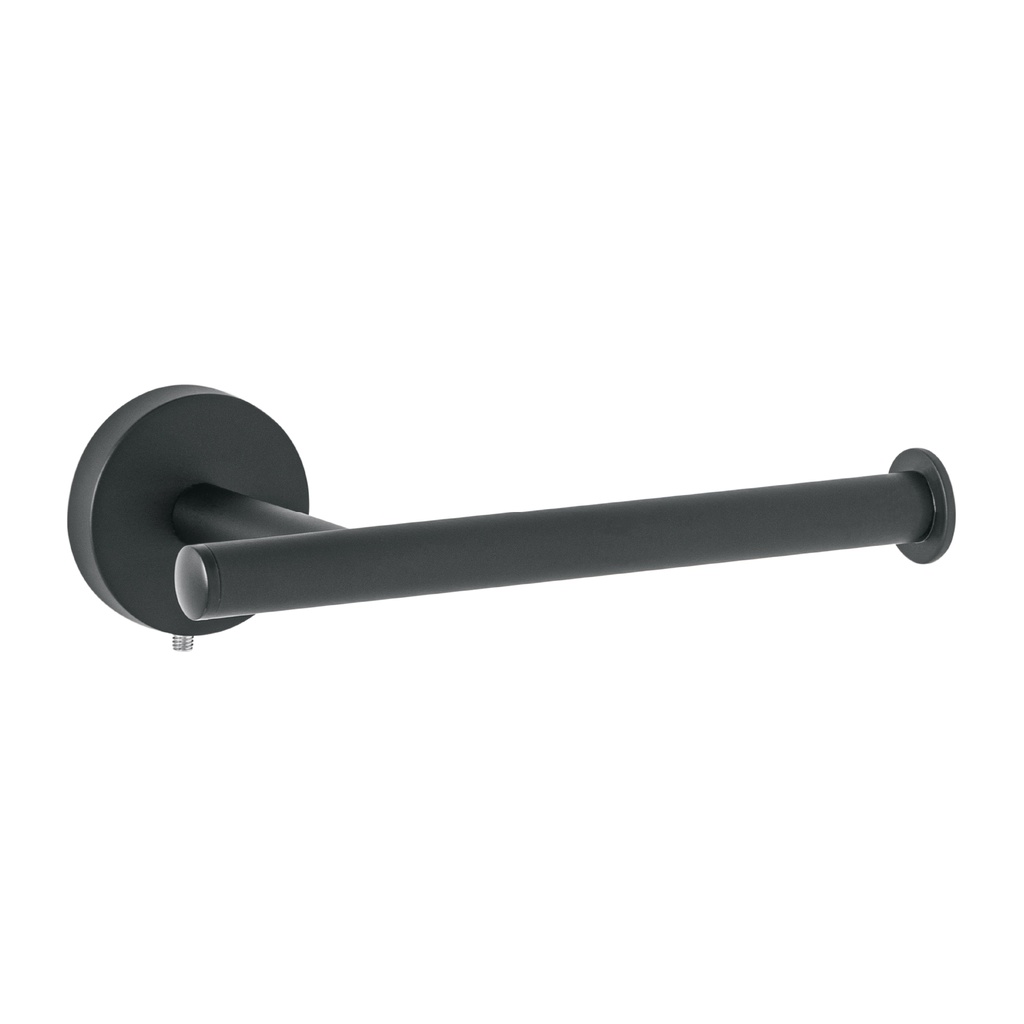 TBA-72M | Portarrollo metálico acabado negro, Foset Túbig