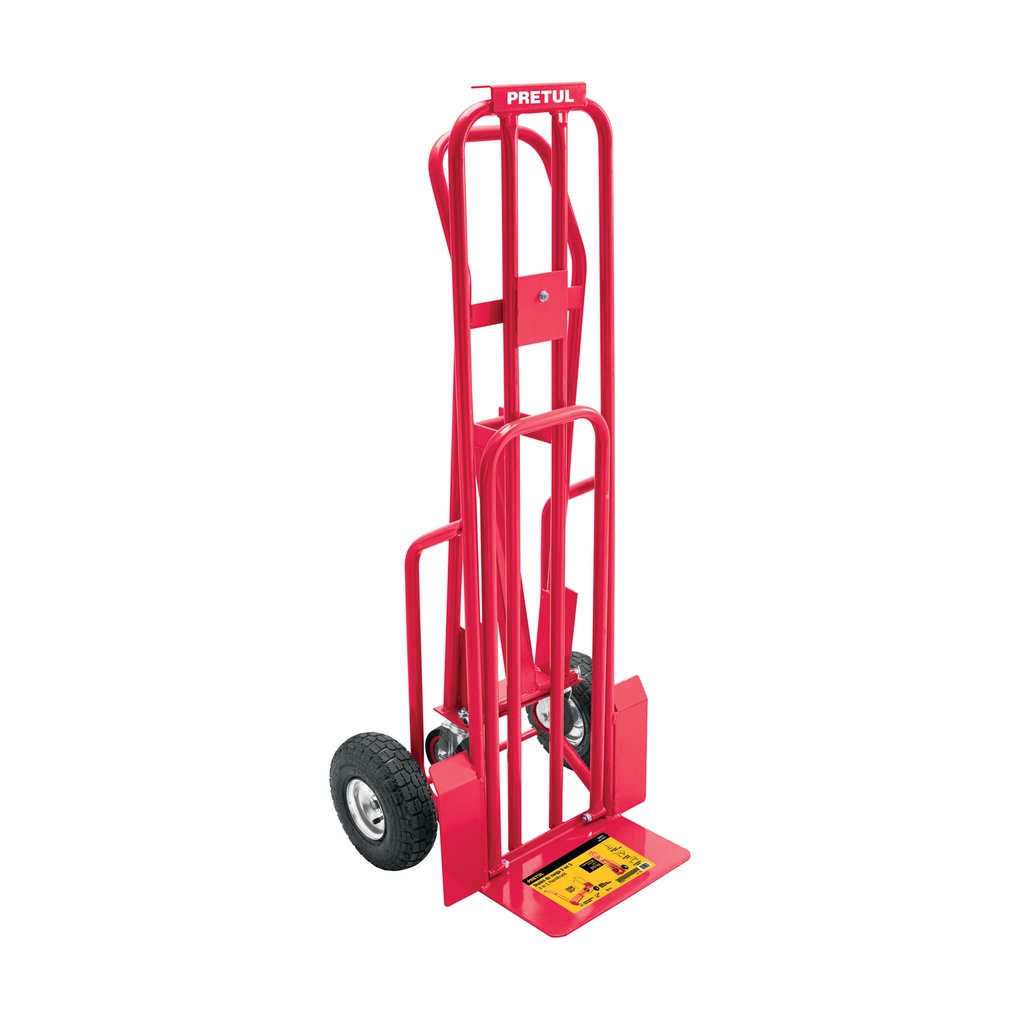 DIA-270P3 | Diablo de carga convertible 3 en 1, 270Kg, Pretul