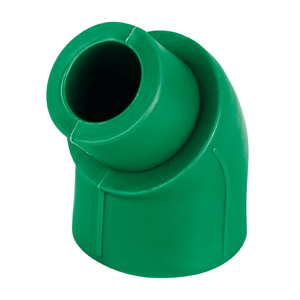 CV-872 | Codo 45° PPR,  3/4', macho-hembra, Foset