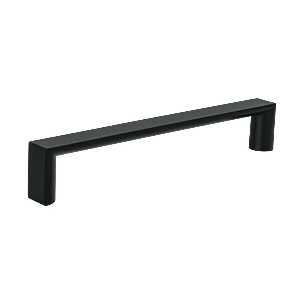 JAL-0962 | Jaladera de 128mm estilo 'Andamio' acabado negro, Hermex