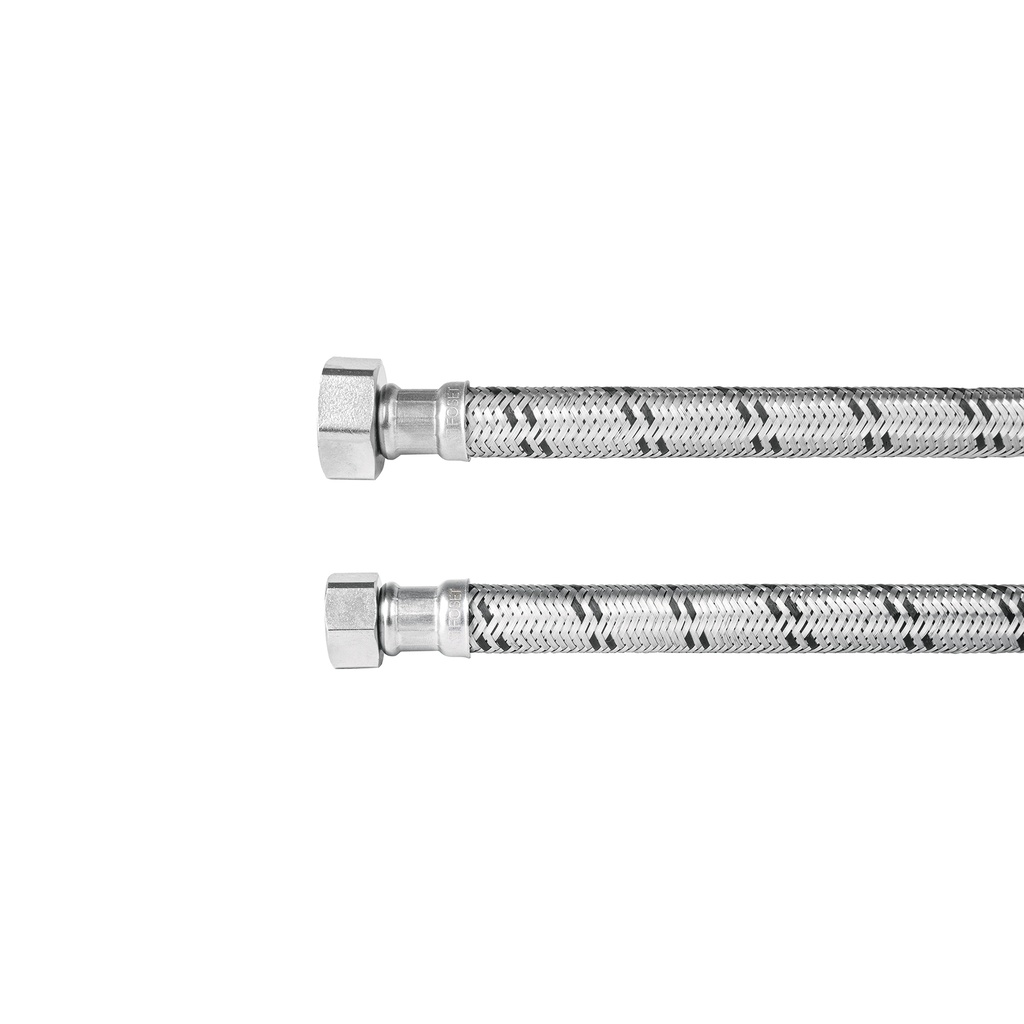 FBO-12120X | Manguera para boiler, acero inox, 1/2'x3/4', 120 cm, Foset