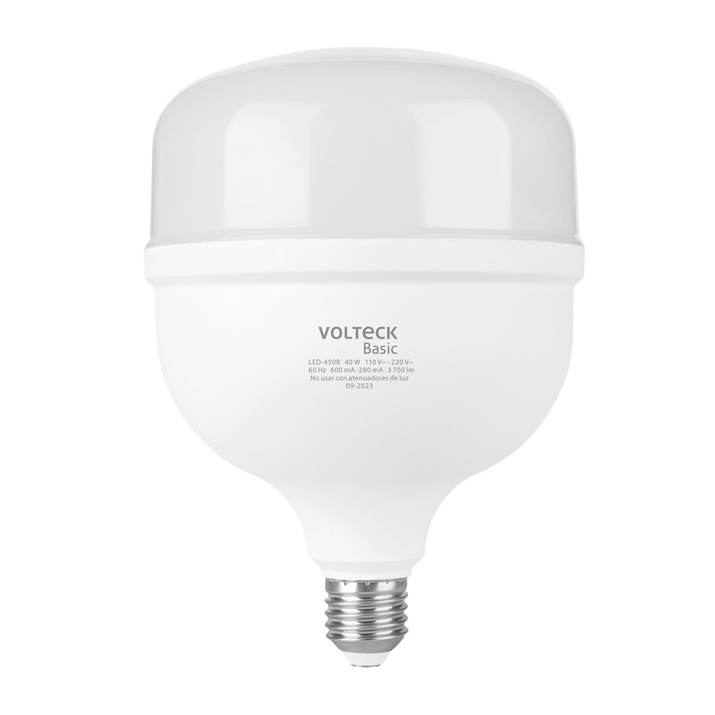 LED-450B | Lámpara LED alta potencia 40W (equiv. 400W) luz de día Basic