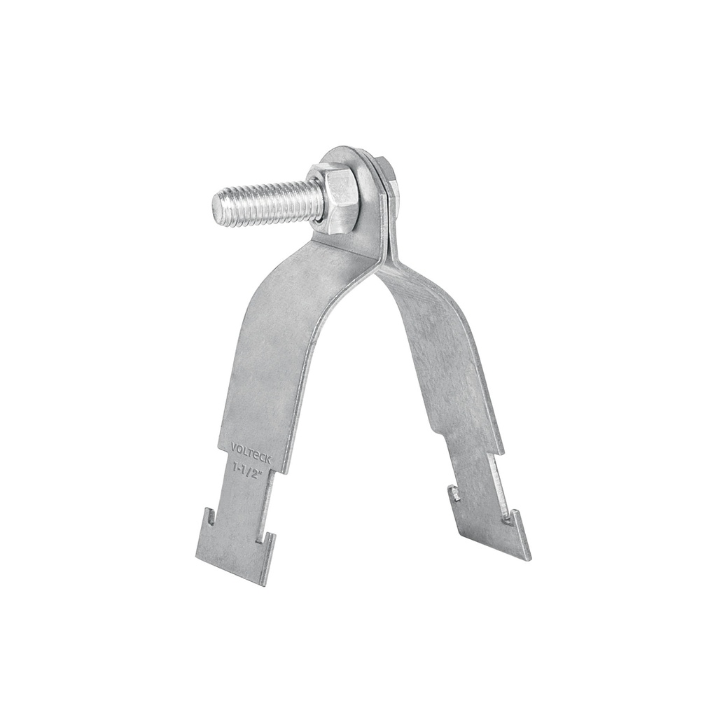 PU-112A | Abrazadera para unicanal de 1 1/2', Volteck