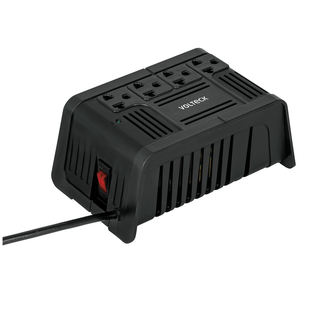 RV-800 | Regulador de voltaje de 800 VA / 400 W 4 contactos, Volteck