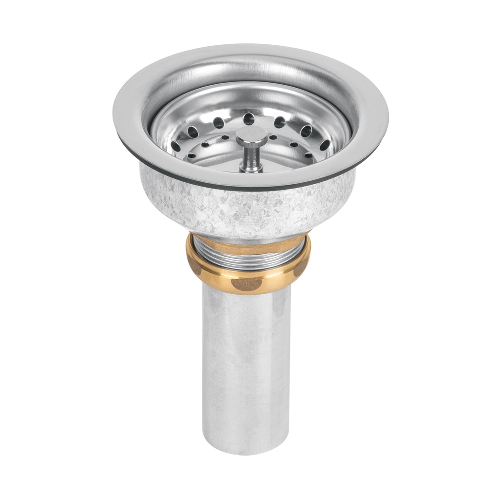 CO-827 | Contracanasta 3-1/2' inox, instalafácil, tubo inox, Foset