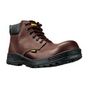 ZC-025C | Bota de seguridad café, #25, casquillo de poliamida, PRETUL