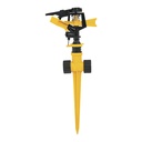 ASPRO-11X | Aspersor plástico dos vías, estaca de 14 cm, Pretul