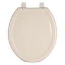 AWC-35H | Asiento ligero con tapa para WC, hueso, Foset Basic