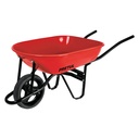 CAP-50FB | Carretilla 5.5 ft3 roja Imponchable, bastidor tubular,Pretul