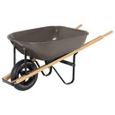 CAP-5WNDG | Carr. Metalica 5.5ft3, Llanta ND 14', Mangos Madera 37x37mm