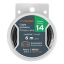 CAPRI-10N | Carrete con 2.5 m de cable primario negro calibre 10, Truper