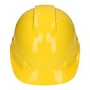 CAS-AI | Casco de seguridad ventilado, ajuste de matraca, amarillo
